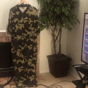 Fashion Nova Army Jumpsuit
